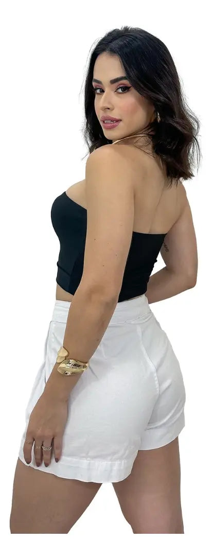 Top Faixa Fitness Tomara que Caia com Bojo Estruturado Forrado - Kineton Fit